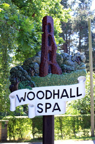 Woodhall Spa Sign